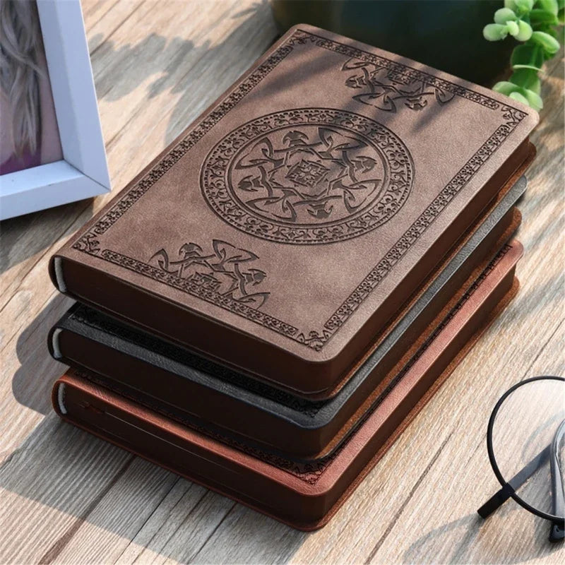 2025 New Portable Vintage Leather Notebook Diary Journal Stationery Gift Portable And Easy To Use diary notebook journals